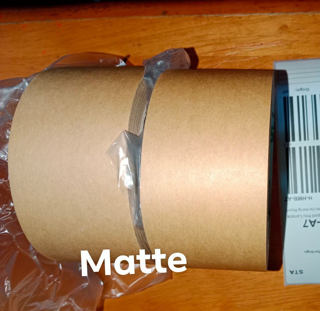 Kraft paper tapes (Category: Craft Supplies & Tools) located in San Mateo. Submitted by annecruzh14891 (Listing ID 1438700162, Image 3). Description: Strong, durable, and eco-friendly kraft paper tape perfect for packaging, sealing boxes, crafts, and shipping needs. ✅ 25 meters length ✅ 2 inches width ✅ Strong adhesive hold ✅ Available in Glossy & Matte (writable) ✅ Neat and professional packaging look ✅ Ideal for online sellers, offices, schools