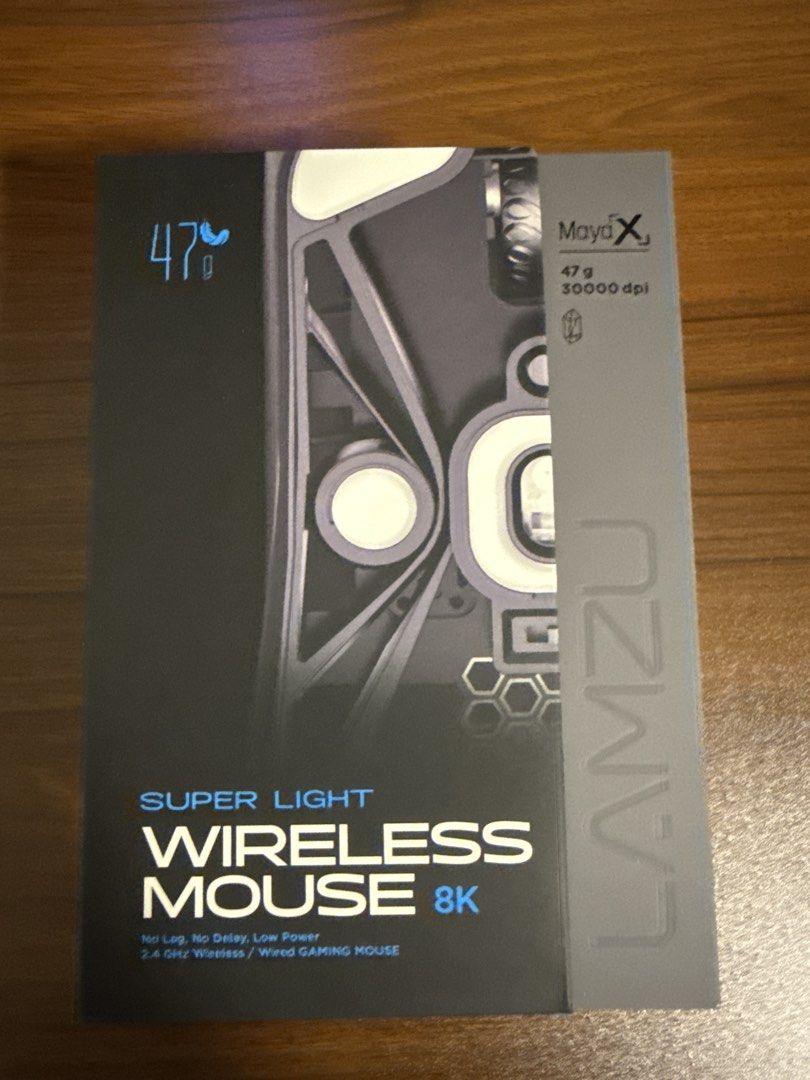 Lamzu Maya X 8K Super Light Wireless Gaming Mouse458716422750218243