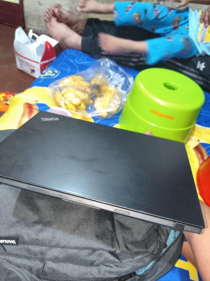 Lenovo ThinkPad X13 Series Laptop (Category: Laptops & Notebooks) located in Manila. Submitted by bossonins19 (Listing ID 1438855352, Image 3). Description: Lenovo ThinkPad laptop X13 Series - Sleek black finish - Includes charger - Features: - Red trackpoint - Touchpad - Desktop display with icons and wallpaper - ThinkPad logo on the back - Light weight laptop -Good for school, offices etc - Windows License Installed -Microsoft Office Installed 