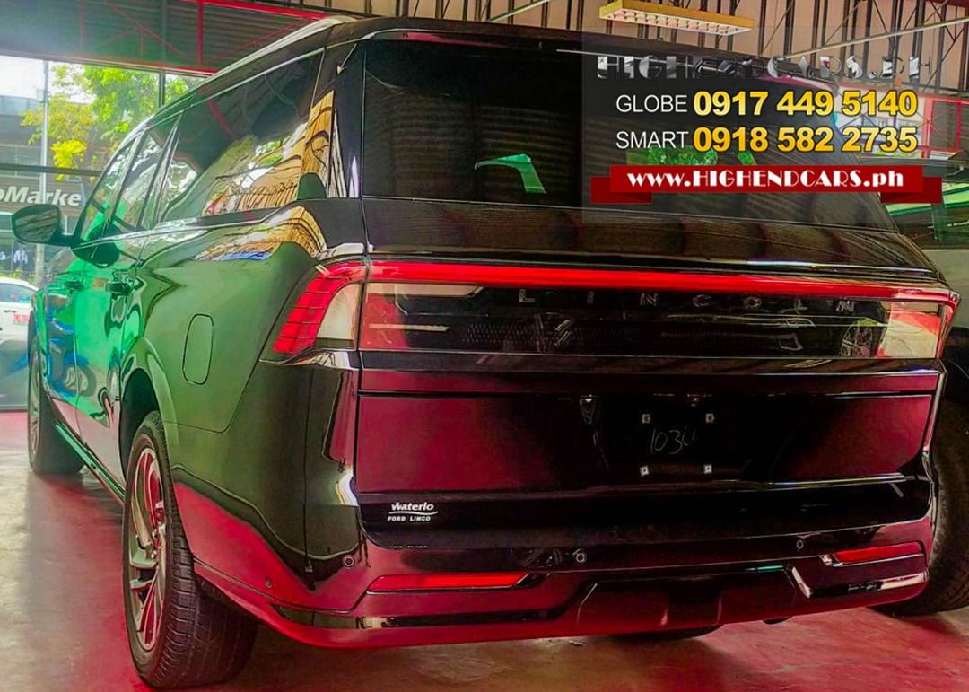 Lincoln Navigator Black Label 2025 Auto (Category: New Cars) located in Manila. Submitted by highendcars (Listing ID 1438787894, Image 3). Description: 2025 LINCOLN NAVIGATOR BLACK LABEL CALL: 0917-449-5140 WWW.HIGHENDCARS.PH Brand New 3.5L Twin-Turbocharged V6 10-speed automatic 4x4 (Four-Wheel Drive) Black Label - L Long Wheelbase Full Options Ready Stock HIGHENDCARS.PH -- For every journey, there’s a car Sales / Indent Order/ Trade-in / Parts 