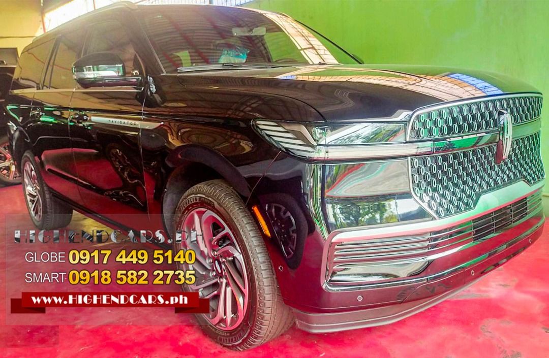 Lincoln Navigator Black Label 2025 Auto (Category: New Cars) located in Manila. Submitted by highendcars (Listing ID 1438787894, Image 2). Description: 2025 LINCOLN NAVIGATOR BLACK LABEL CALL: 0917-449-5140 WWW.HIGHENDCARS.PH Brand New 3.5L Twin-Turbocharged V6 10-speed automatic 4x4 (Four-Wheel Drive) Black Label - L Long Wheelbase Full Options Ready Stock HIGHENDCARS.PH -- For every journey, there’s a car Sales / Indent Order/ Trade-in / Parts 