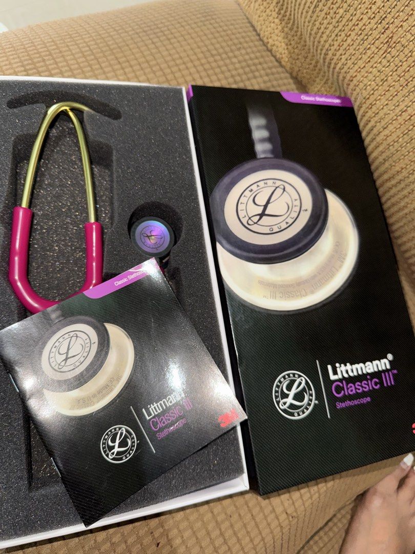 Littman Classic 3 (Category: Medical Supplies & Tools) located in Maragusan (San Mariano). Submitted by prelovedcutie22 (Listing ID 1438785171, Image 1). Description: IDK if legit ba or not, regalo lang nang tita ko. *NEVER PANG NAGAMIT (natry lang good naman ang sound) *SOBRANG GANDA WHAT YOU SEE WHAT YOU GET *OFFER LANG PO NANG PRICE DI KO KASI ALAM MAGKANO TO EH .