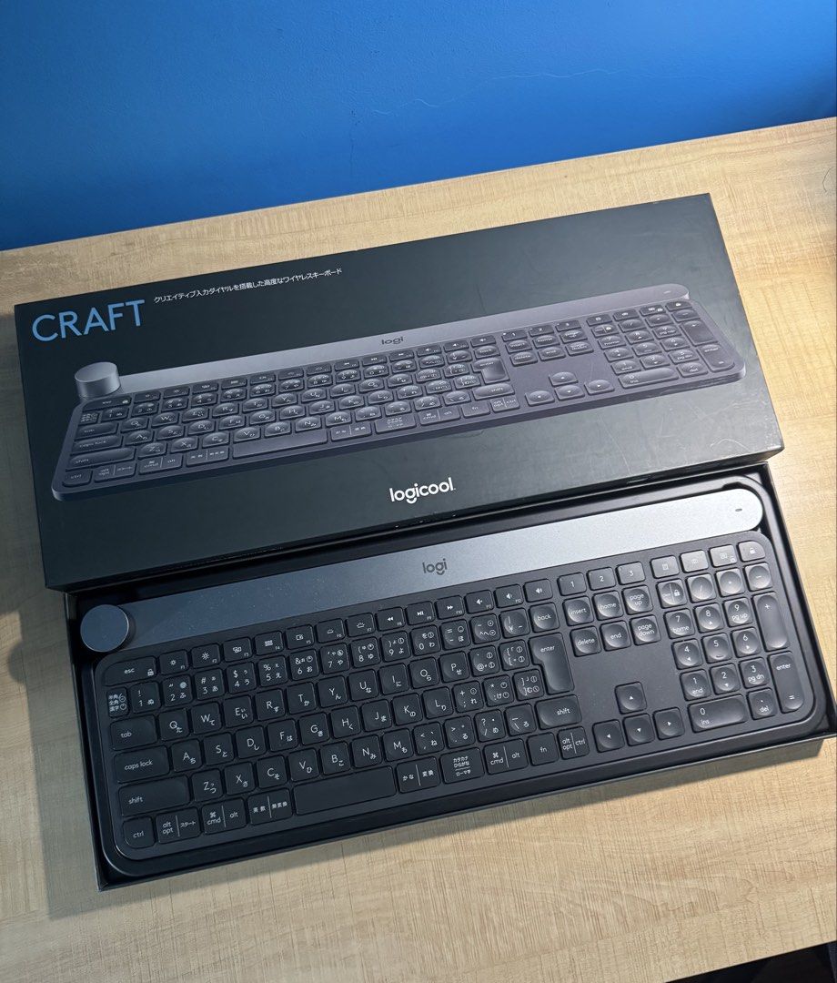 Logitech Craft Wireless Keyboard, Computers & Tech, Parts & Accessories ...