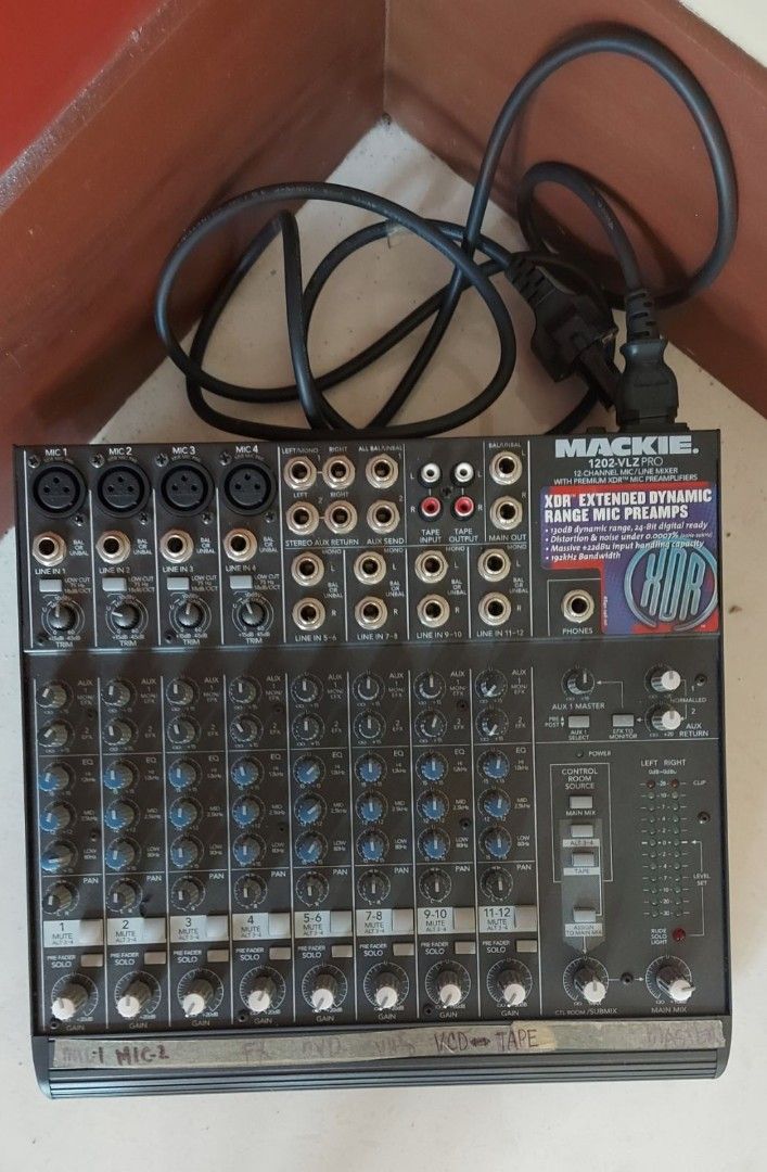 Mackie Mixer (Category: Other Audio Equipment) located in Mandaluyong City. Submitted by ahri1999 (Listing ID 1438749341, Image 1). Description: Hardly used, Mackie branded Mixer. .