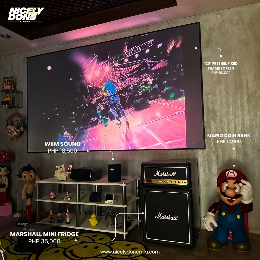 Marshall Mini Fridge (Category: Soundbars, Speakers & Amplifiers) located in Manila. Submitted by nicelydone31948 (Listing ID 1438733571, Image 2). Description: - Classic Marshall amplifier design - Perfect for keeping drinks and snacks cold - Stylish addition to any room - Functional mini fridge.