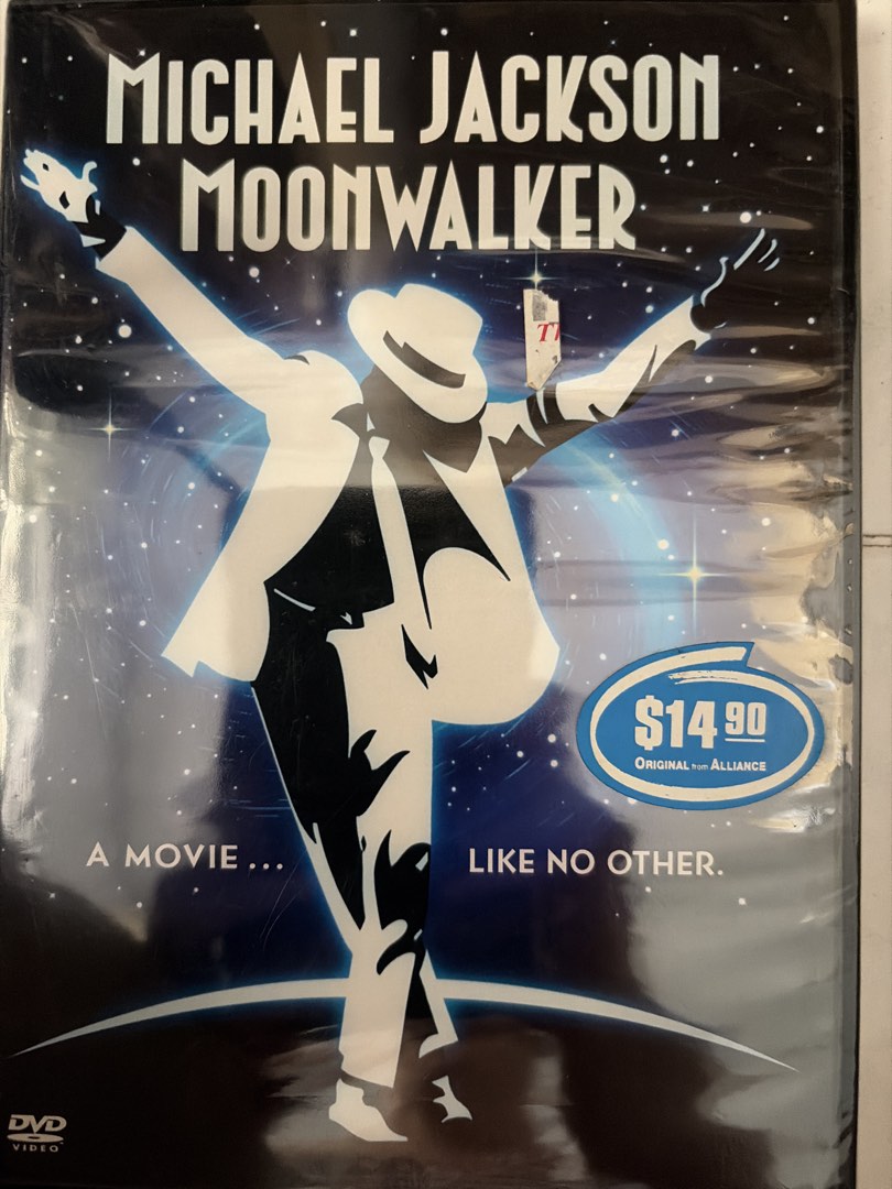 Michael Jackson Moonwalker DVD, Hobbies & Lifestyle, Music & Media