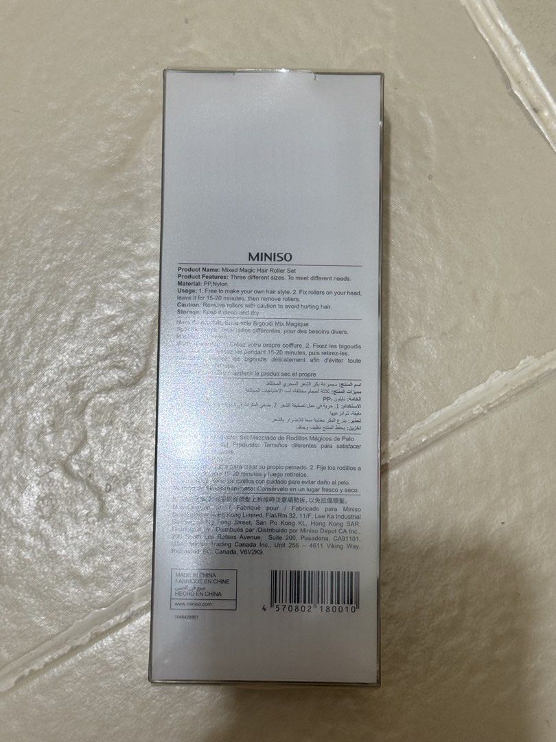Miniso Hair Rollers (Category: Hair Accessories) located in Quezon City. Submitted by Cells_Collection (Listing ID 1438754075, Image 2). Description: .