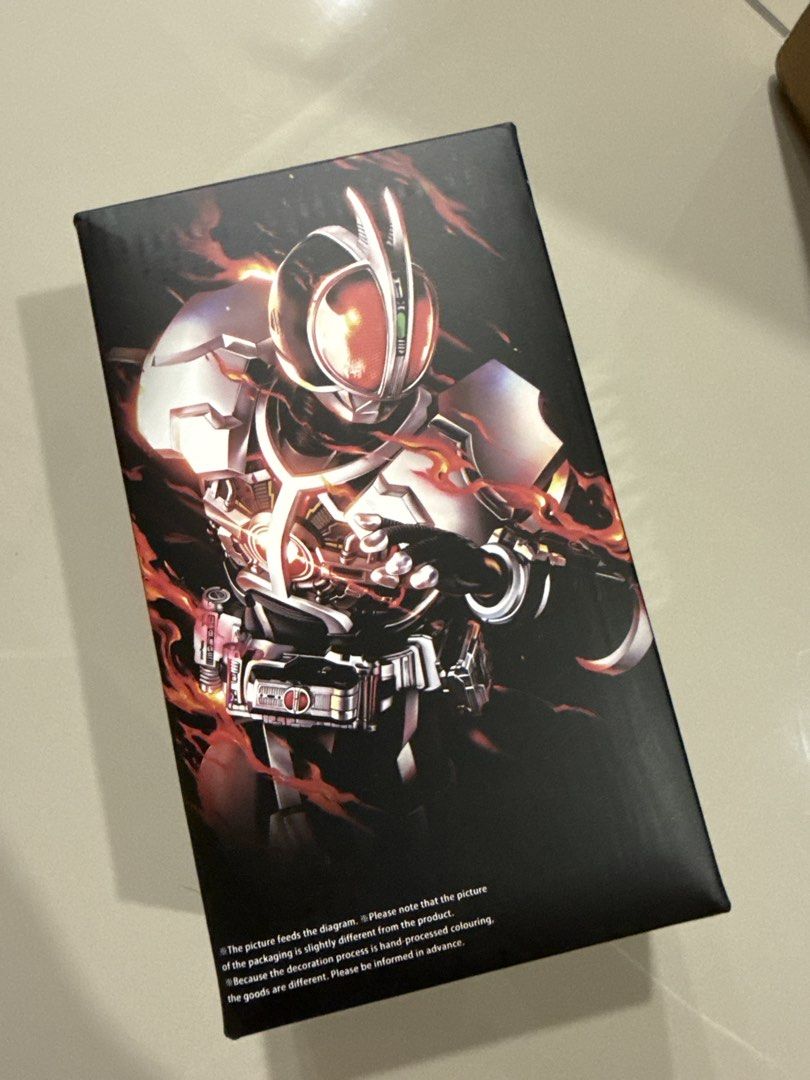 [MISB] KO Freakman s.h.figuarts SKC Kamen Rider Faiz Accel / Faiz Axel Form Not Bandai (Category: Toy Figures) located in Singapore. Submitted by sellthistobuythat (Listing ID 1438857201, Image 1). Description: ✅ Brand new, unopened not bandai S.H.Figuarts SKC Kamen Rider Faiz ✅ Includes multiple accessories ✅ Comes with light up eyes.