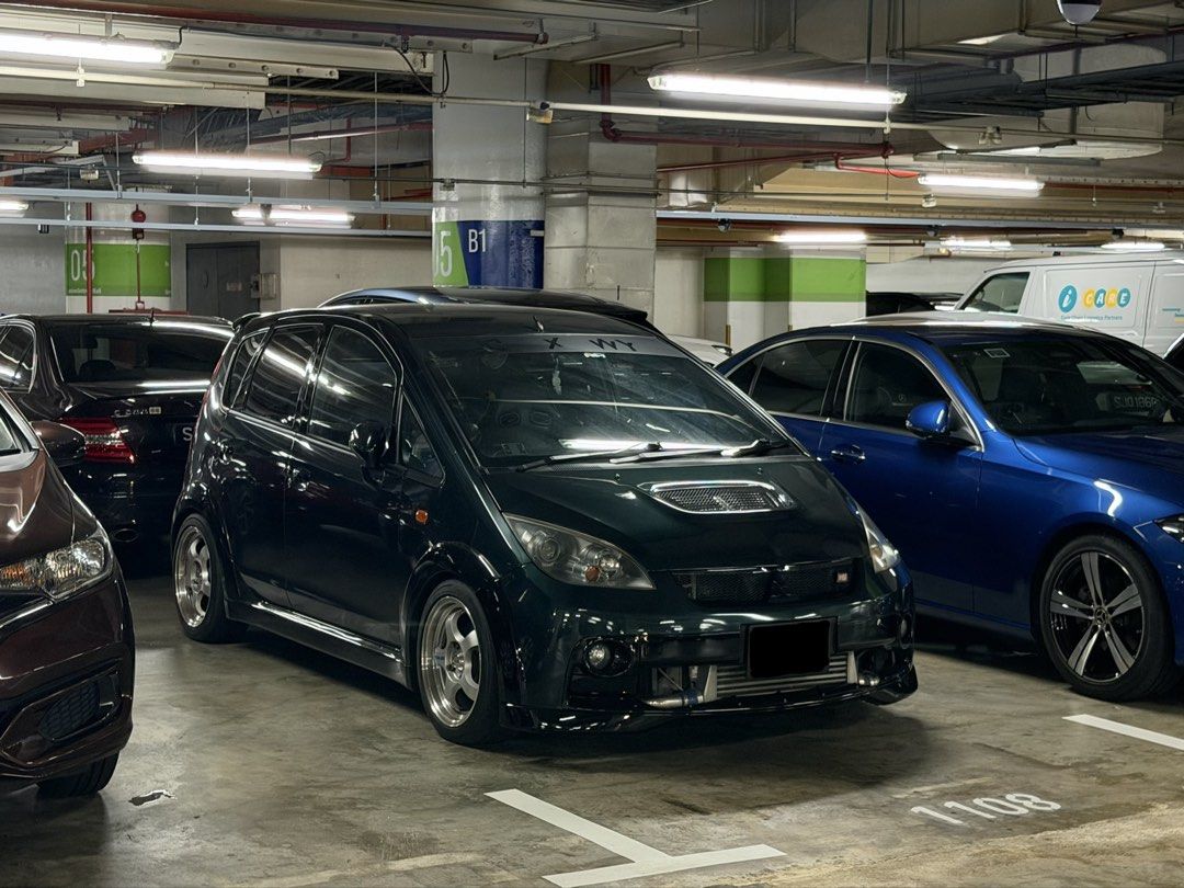 Mitsubishi Colt Ralliart Version-R 1.5 Turbo (A) (Category: Used Cars) located in Singapore. Submitted by sellliao (Listing ID 1438763726, Image 2). Description: Colt Version R Auto COE Sep 2026 Previous Owners 5 Well Maintained under my care Tein Flex Z Coilovers Drive Shaft Replaced✅ CV Joints Replaced ✅ CVT Oil Cooler Replaced ✅ Full Air Con System Replaced✅ Engine performance running smoothly No immediate problems to fix at all Fully respraye