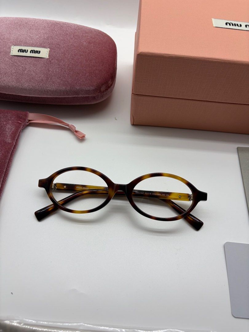 MiuMiu SMU04Z Eyeglasses (Tortoiseshell) (Category: Sunglasses & Eyewear) located in Bacoor. Submitted by thegentleluxe (Listing ID 1438783550, Image 2). Description: MiuMiu SMU04Z Eyeglasses (Tortoiseshell) Complete with Inclusions Paper Bag, Box, Soft Case, Cloth, Pouch, Booklet, Dummy Authenticity Card Pre-Order/On Hand 3495php only! (Shipping fee excluded) Follow our Page FB: Eye Dripz IG: eye_dripzph.