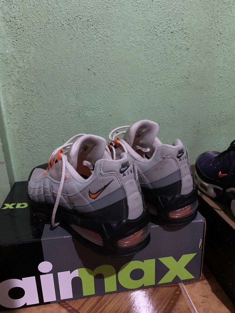 Nike Air Max 95 Big Bubble OG Bright Mandarin (Category: Sneakers) located in Manila. Submitted by lorenzoaints (Listing ID 1438773419, Image 1). Description: Negotiable!! Dm for more details!!.