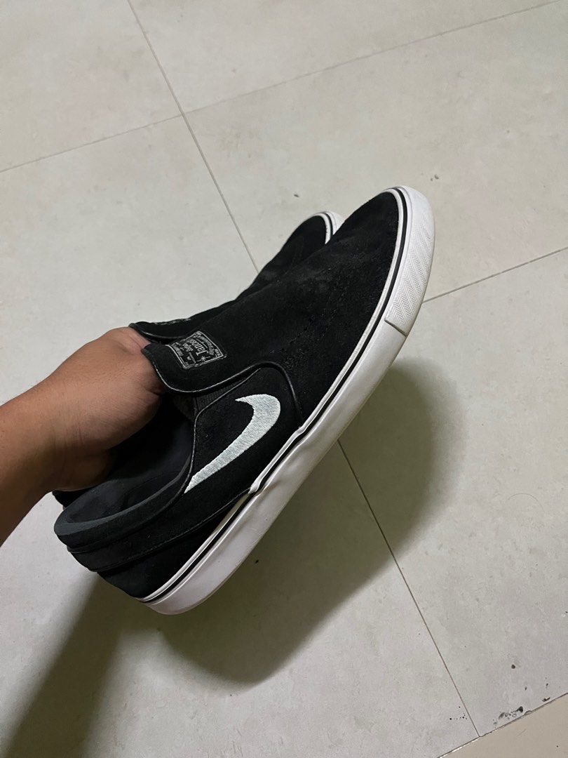 Nike SB - Stefan Janoski Suede Slip-on (Category: Sneakers) located in Cebu City. Submitted by fiercecat-7b3c1b (Listing ID 1438862937, Image 2). Description: Size 8.0 Full suede stefan janoski Used Negotiable if sure buyer.