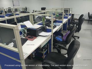 White Office Desk with Dividers Office Partition Office Office ...