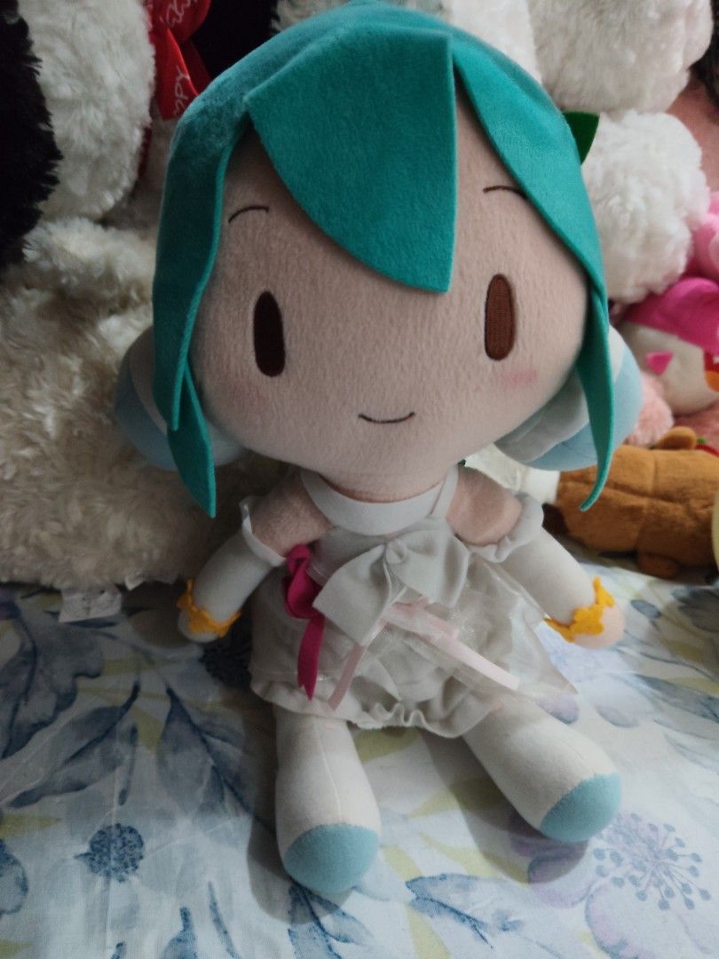 OFFICIAL SEGA MIKU FUWA 30CM (Category: Plushies & Soft Toys) located in Polomolok. Submitted by THEYANG (Listing ID 1438853748, Image 1). Description: mop: gcash mod: jnt buyer handles sf!.