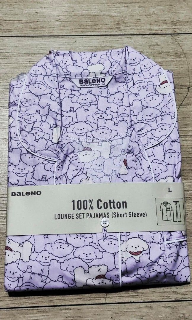 Original baleno sleepwear (Category: Undergarments & Loungewear) located in San Juan City. Submitted by mnj29 (Listing ID 1438727528, Image 3). Description: original brandnew baleno sleepwear pm ur size pra send ko available design size:S.M.L.XL.