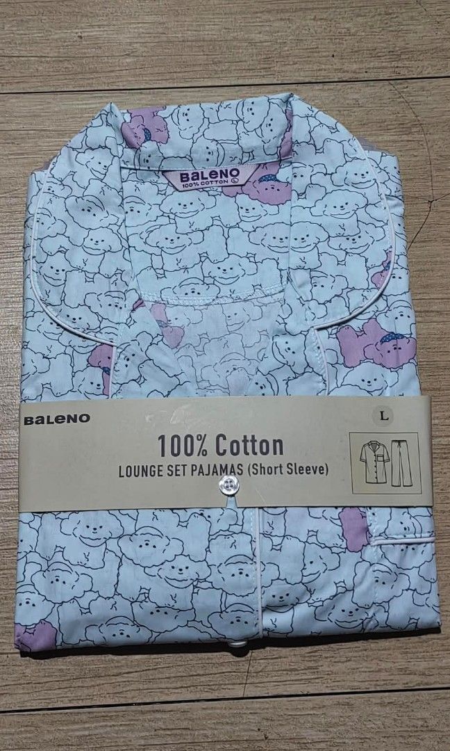 Original baleno sleepwear (Category: Undergarments & Loungewear) located in San Juan City. Submitted by mnj29 (Listing ID 1438727528, Image 2). Description: original brandnew baleno sleepwear pm ur size pra send ko available design size:S.M.L.XL.