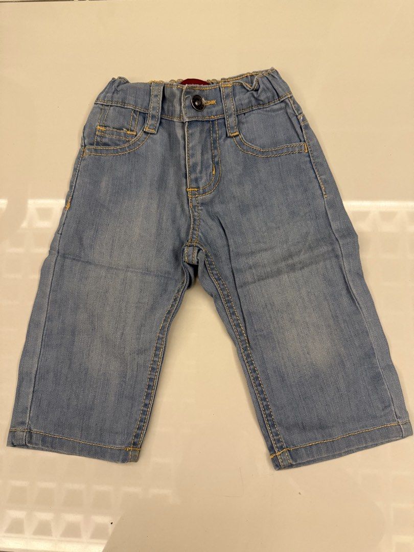 PANTS AND SHORTS FOR ONE-YEAR-OLDS (Category: Babies & Kids Fashion) located in Quezon City. Submitted by valll (Listing ID 1438862093, Image 2). Description: 🔴FOR SALE: Pants and shorts for one-year-old kids 📍Take all 5 items for PHP 500 📍2 Periwinkle, 1 H&M, 1 Rustan’s, 1 generic 📍Still in good condition 📍First Owner 📍Handwashed. Never machine-washed 📍As is whereis. What you see is what you get. 📍RFS: Decluttering. Too many things. 🛑It