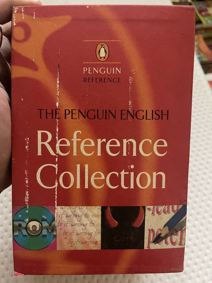 Penguin Reference Collection Dictionary Thesaurus etc (Category: Storybooks) located in Manila. Submitted by pamanna (Listing ID 1438767985, Image 3). Description: Very good condition Penguin English Reference Collection Stains on the box but this set was barely used Complete! Good addition to your library 1799 only Kamias qc Lalamove/grab only co buyer .