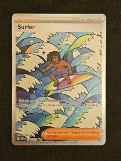 Surfer SIR Ascended Heroes Pokemon Card TCG, Hobbies & Toys, Toys & Games  on Carousell