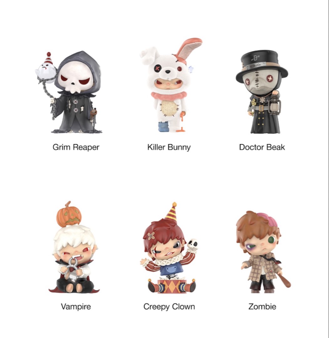 Pop Mart Hirono Monsters' Carnival Series Figures - Killer Bunny