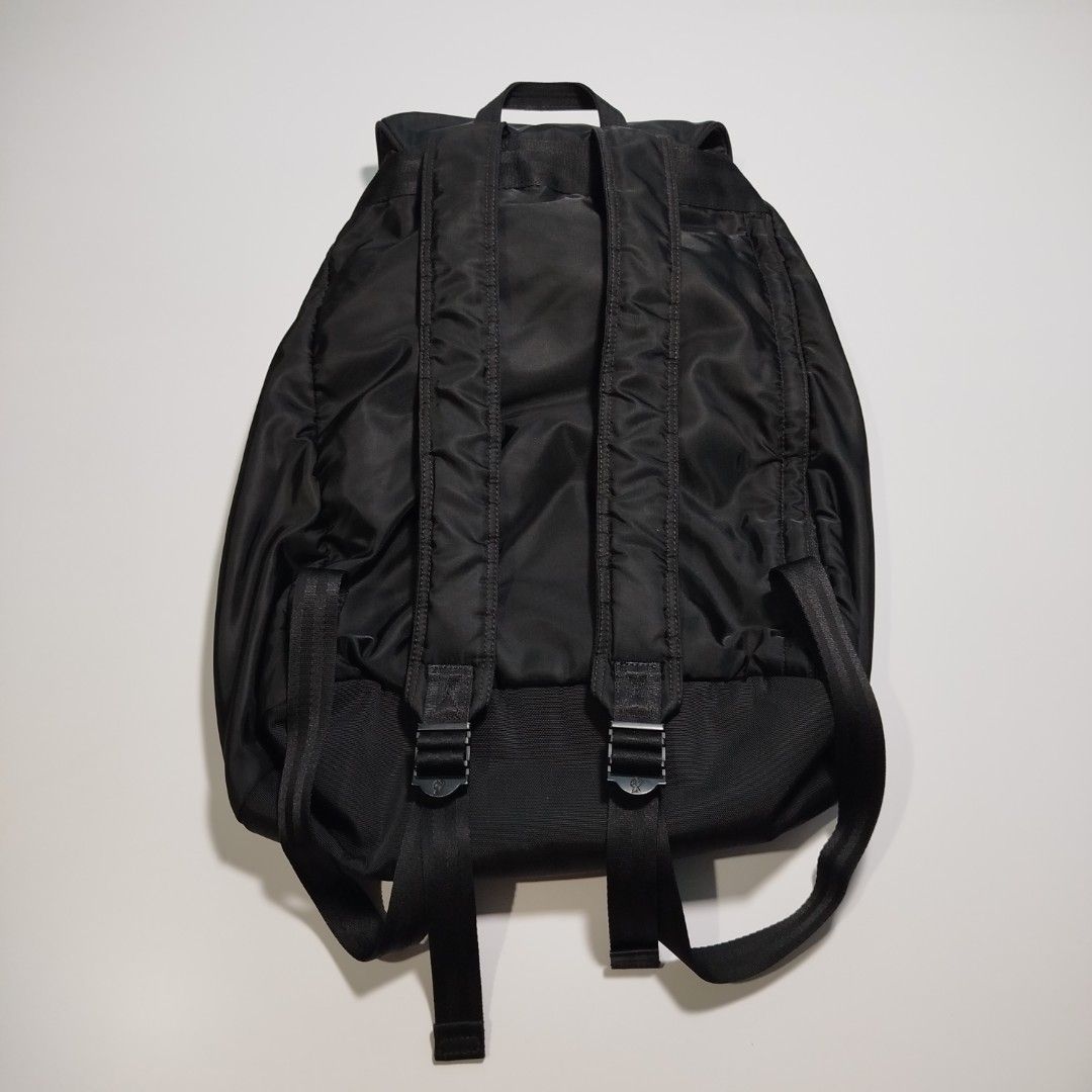 PORTER International Backpack (Category: Backpacks) located in Manila. Submitted by mnlhappybattle (Listing ID 1438730846, Image 2). Description: PORTER International Backpack Clean and minimalist black backpack from Porter International. Lightweight and easy to use for everyday carry, work, school, or travel. Features multiple front pockets, adjustable straps, and spacious interior for daily essentials. Timeless all-black design that matches any