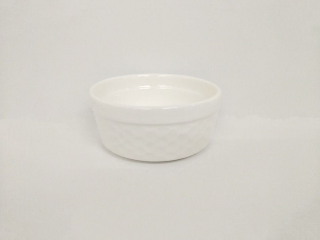 Ramekin Ceramic Souffle Cup Bowl (Category: Bakeware) located in Quezon City. Submitted by inter_active_megawares (Listing ID 1438746463, Image 1). Description: Ramekin Ceramic Souffle Cup Bowl IA2602-069 Price: P25.00 Weight:80g Diameter:7.3cm Height:3.2cm Volume: 70ml Capacity - made with durable ceramic materials - IF POSSIBLE: kindly message us first - regarding the availability of stocks to prevent cancellations. Thank you for trusting us! G