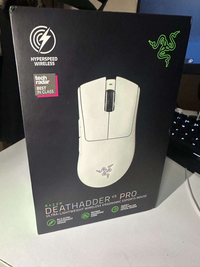 Razer DeathAdder V3 Pro - White458594720426895360