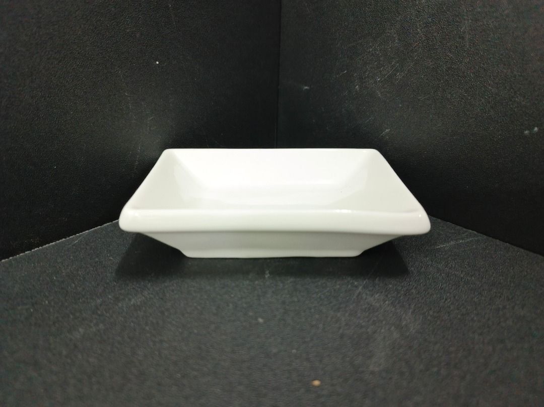 Rectangle Ceramic Condiment Sauce Dish (Category: Dinnerware & Cutlery) located in Quezon City. Submitted by inter_active_megawares (Listing ID 1438753442, Image 1). Description: Rectangle Ceramic Condiment Sauce Dish IA2602-067 Price: P25.00 Weight: 120g Length: 10cm Width: 6.5cm Height: 2.5cm - made with durable ceramic materials - IF POSSIBLE: kindly message us first - regarding the availability of stocks to prevent cancellations. Thank you fo