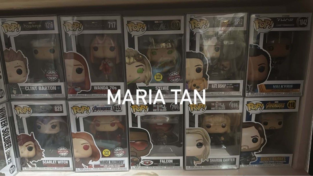 RUSH SALE MARVEL FUNKO POPS (Category: Figurines & Statues) located in Cebu City. Submitted by mariatan16 (Listing ID 1438825498, Image 3). Description: RUSH SELLING ALL MY MARVEL FUNKO POPS 𝐄𝐭𝐞𝐫𝐧𝐚𝐥𝐬 𝐅𝐮𝐧𝐤𝐨 𝐏𝐨𝐩𝐬: Ikaris, Sersi, Gilgamesh, Kingo, Sprite, Makkari, Ajax, Phastos : ₱400 each Dane Whitman: ₱350 take all: ₱3,000 𝐃𝐒𝐌𝐎𝐌 𝐅𝐮𝐧𝐤𝐨 𝐏𝐨𝐩𝐬: Scarlet Witch (#828) : ₱600 Doctor Strange : ₱500 America Chavez : ₱400 Capta