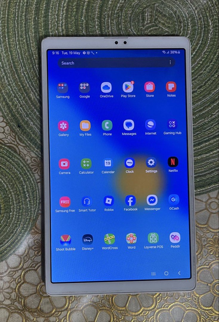 Samsung Galaxy Tab A 7 lite (Category: Android) located in Manila. Submitted by gadget_hub_199 (Listing ID 1438829385, Image 2). Description: 🍀SAMSUNG GALAXY TAB A7 Lite🍀 ✅ORIGINAL LCD / NO HISTORY OF REPAIR P3,000 100% Original Update upto ANDROID 14 ✅✅✅✅✅⭐️⭐️⭐️⭐️⭐️⭐️ 8.7 inches ! with sim/ Sd Card Slot Octa Core 🫶3/32 Gb 🫶facerecognition 🫶Type C charger 🫶5100mAh battery 🫶Wifi / data 🫶Text /Call Can download Heavy Apps And online Games s