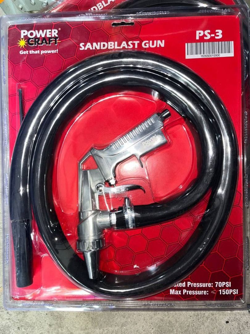Sandblasting Gun Brand: Powercraft (Category: Everything Else Others) located in Manila. Submitted by joeyroque09 (Listing ID 1438777200, Image 2). Description: Sandblasting Gun Brand: Powercraft Price: 1600.