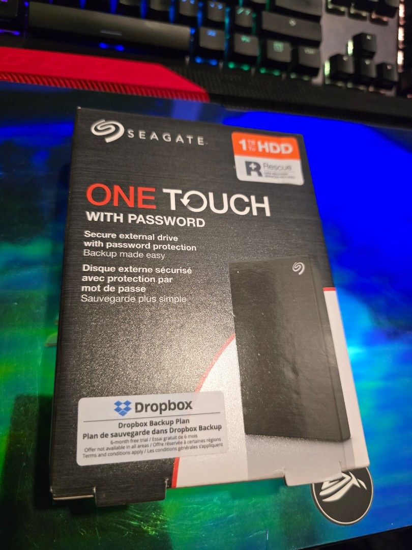Seagate One Touch 1TB (Category: Hard Disks & Thumbdrives) located in Antipolo. Submitted by iamjerskie (Listing ID 1438807261, Image 1). Description: Seagate One Touch 1TB rfs: hindi magamit dahil meron ng NAS storage.