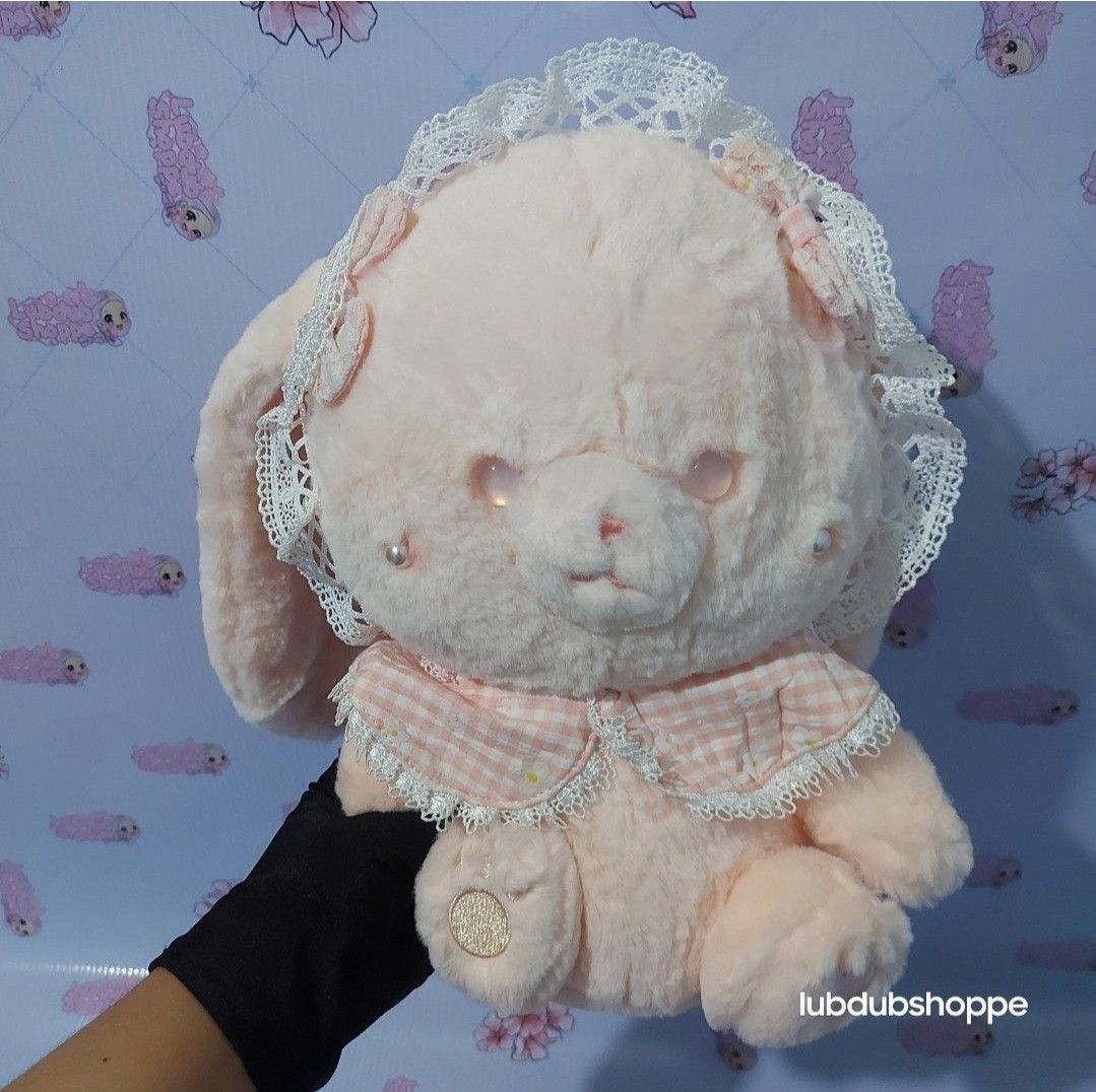 🌸SET SALE🌸 Bananya Usagi Banana Bunny + Russian Matryoshka Lapad Girl Doll + FANS Goodnight Meow Sleeping Gray Cat + Mofy the Rabbit IPAD Pouch Case + Popo Chan Sofa Bed Chair + Lolita Teddy Bear Sling Bag — Cute Animal Mascot Plush Stuffed Toys (Category: Toys & Games) located in Apalit. Submitted by lubdubshoppe (Listing ID 1438765267, Image 3). Description: The original price for the set is PHP 5,161; and items can be sold separately. You ma