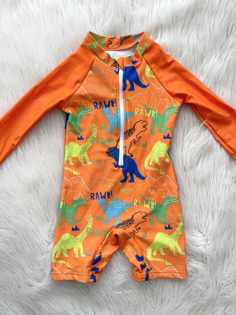 Shein Longsleeves Dinosaur Rashguard (Category: Babies & Kids Fashion) located in Bacolod City. Submitted by euniceclothing_coph (Listing ID 1438750249, Image 1). Description: Brand New No flaws, nevee used 3Y-4Y.