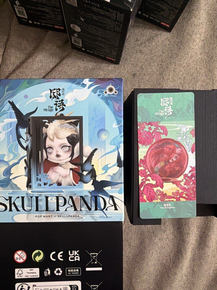 Skullpanda The Mirage series (Konghou) (Category: Designer & Blind Box Toys) located in Marikina City. Submitted by llyrysh15 (Listing ID 1438741500, Image 1). Description: .