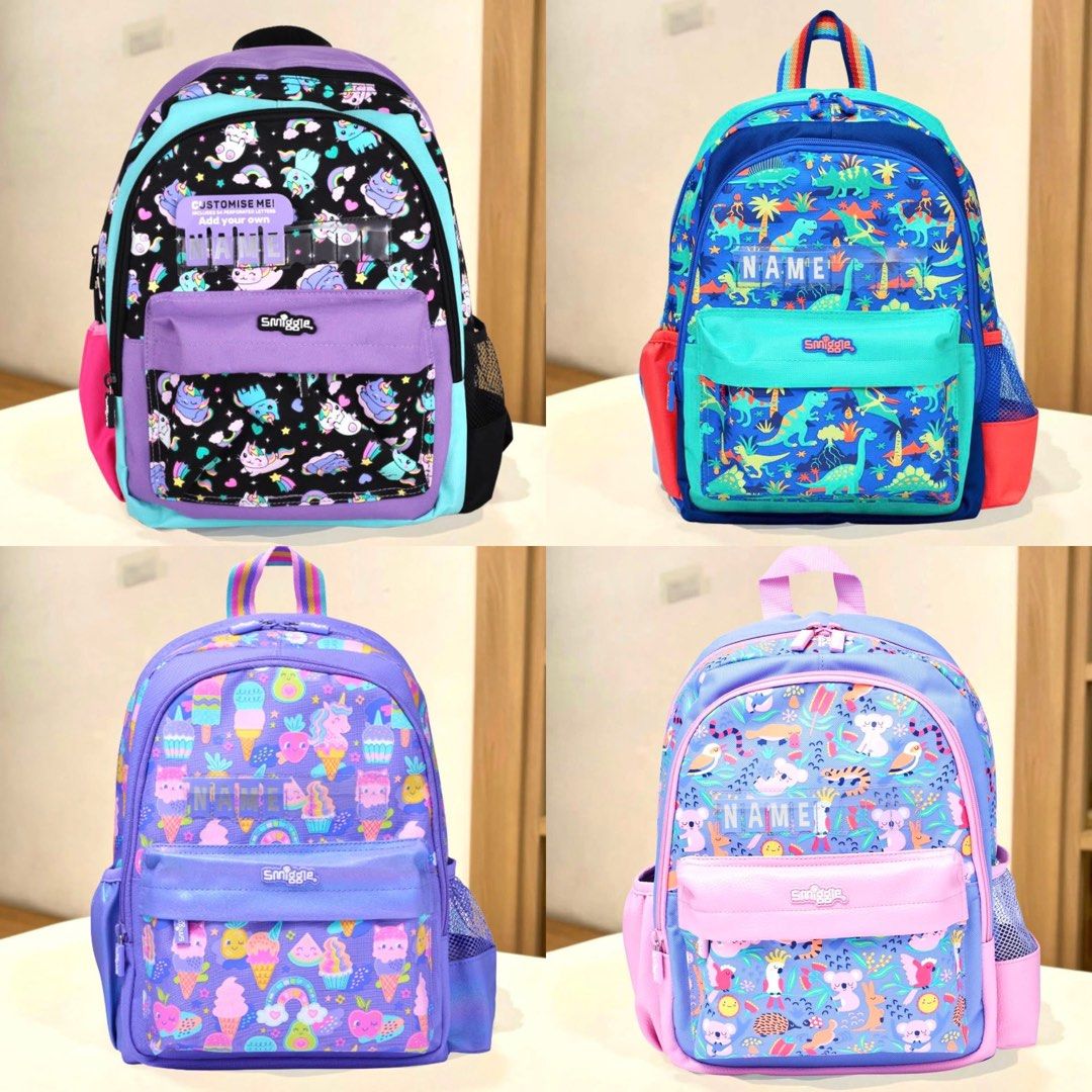Smiggle Junior ID Backpack (Category: Babies & Kids Fashion) located in Bulacan. Submitted by mykakarizza (Listing ID 1438848988, Image 3). Description: NEW✨✨ ₱1050 only Smiggle Junior ID Backpack **Customize your backpack with the included 54 perforated letter labels with 8 PVC windows to display name. 28 cm x 12 cm x 36 cm Smiggle plastic bag included ─── ✦ ─── ✦ ─── ✦ ─── ✦ ─── 🛍️ LOOKING FOR MORE RESELLERS 🛍️ ✨ Buy 3 pcs of ANY items — FREE