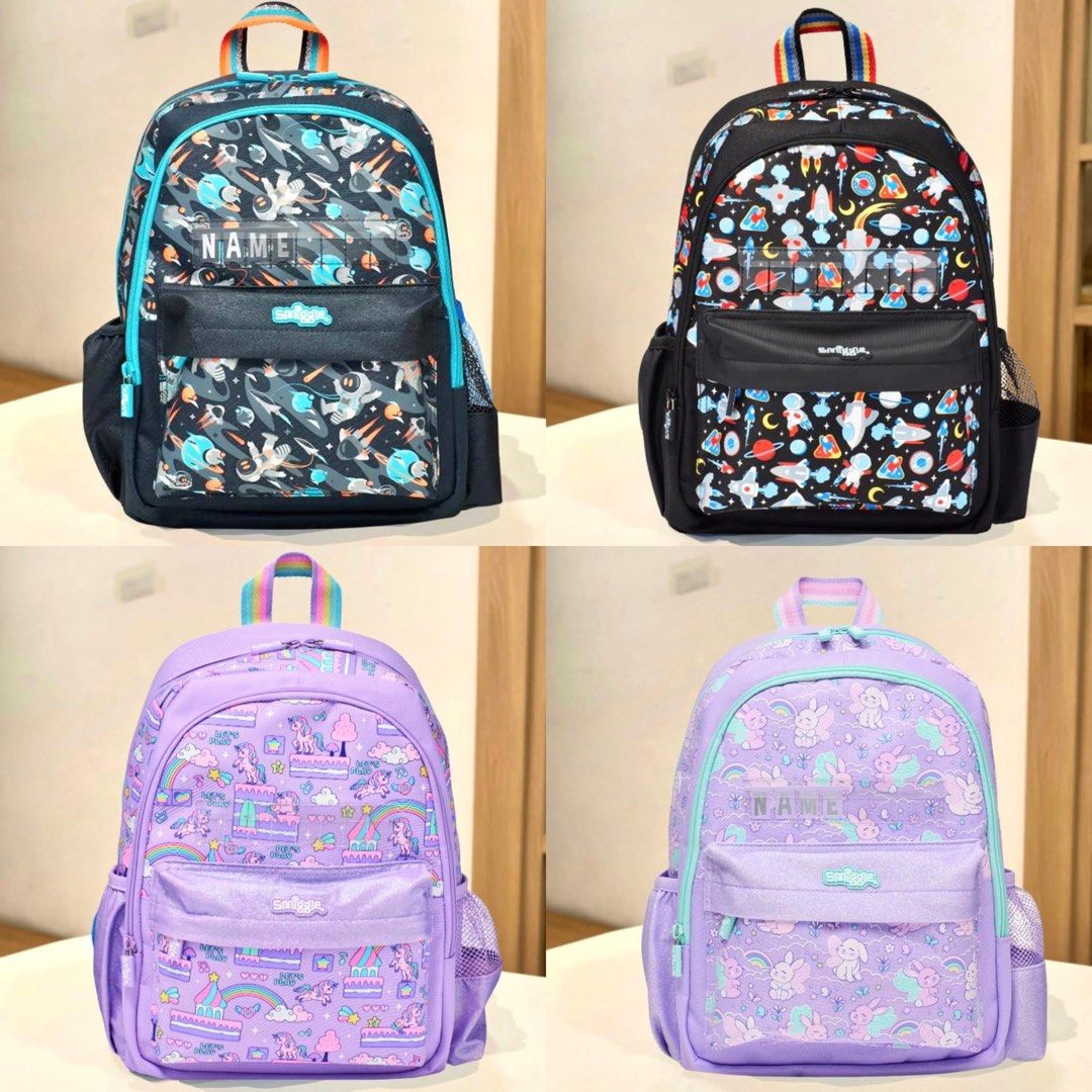 Smiggle Junior ID Backpack (Category: Babies & Kids Fashion) located in Bulacan. Submitted by mykakarizza (Listing ID 1438848988, Image 2). Description: NEW✨✨ ₱1050 only Smiggle Junior ID Backpack **Customize your backpack with the included 54 perforated letter labels with 8 PVC windows to display name. 28 cm x 12 cm x 36 cm Smiggle plastic bag included ─── ✦ ─── ✦ ─── ✦ ─── ✦ ─── 🛍️ LOOKING FOR MORE RESELLERS 🛍️ ✨ Buy 3 pcs of ANY items — FREE