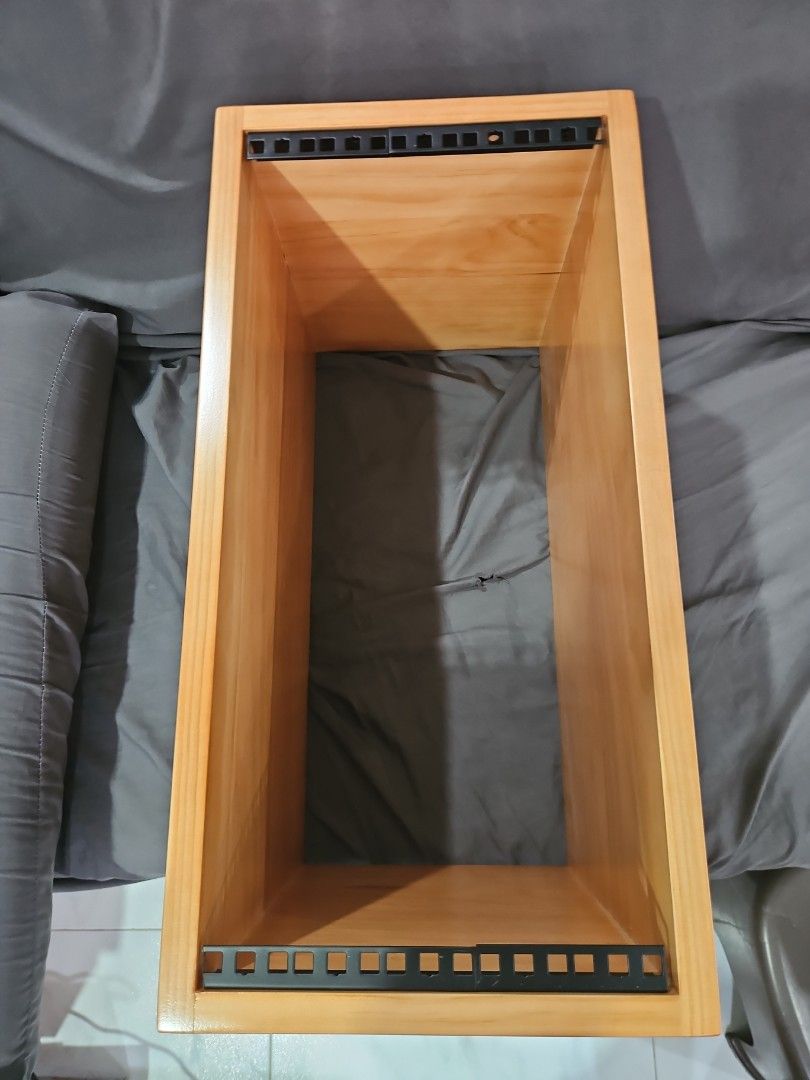 Solid Wood Rack Case (Category: Everything Else) located in Singapore. Submitted by patroy (Listing ID 1438751402, Image 2). Description: L52cm X B26cm X D30cm.