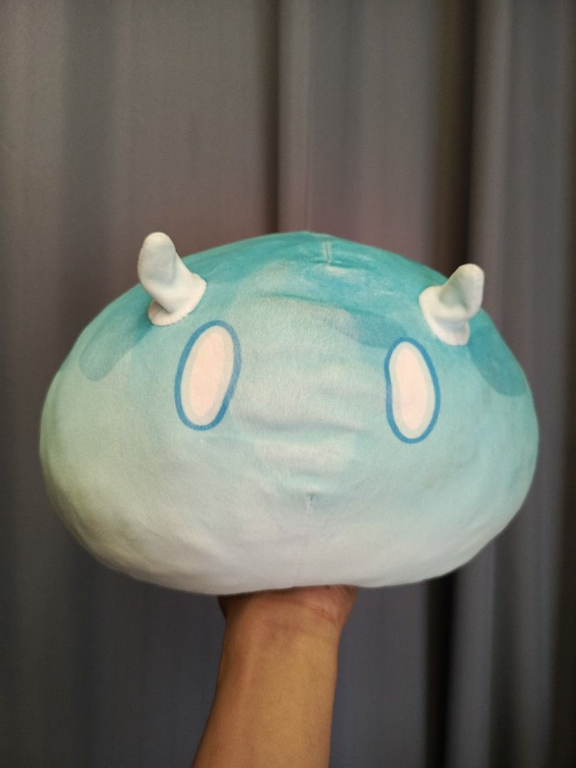 SQUISHY Blue Genshin Impact Slime Plush Toy (Category: Toys & Games) located in Santa Cruz. Submitted by g-stuff21 (Listing ID 1438725078, Image 2). Description: Soft and huggable. Feel free to pm for more info..