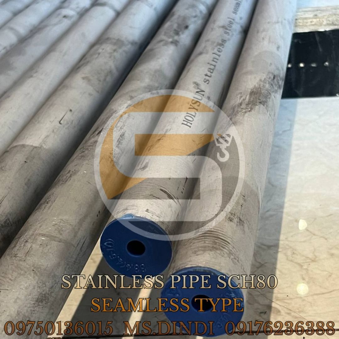 STAINLESS PIPE SCH80 SEAMLESS TYPE (Category: Construction & Building Materials) located in Manila. Submitted by cxmgirlie (Listing ID 1438704565, Image 1). Description: Sanshin Industrial Tools Supply 1577 Fugoso St., Sta Cruz, Manila Look for Dindi Item: STAINLESS PIPE SCH80 SEAMLESS TYPE Specs: 1” x 6m We offer a comprehensive range of Industrial, Machine, Construction, and Electrical products designed for reliability, safety, and high perform