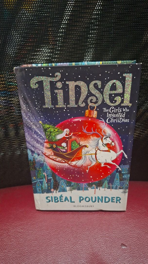 Timsel by Sibéal Pounder (Category: Storybooks) located in Pasig City. Submitted by loisegems (Listing ID 1438857633, Image 1). Description: - Title: Timsel - Author: Sibéal Pounder - Theme: Christmas Fantasy - Condition: Good (clean pages, sturdy binding) - Perfect for fans of fantasy and holiday stories. - Hardbound.