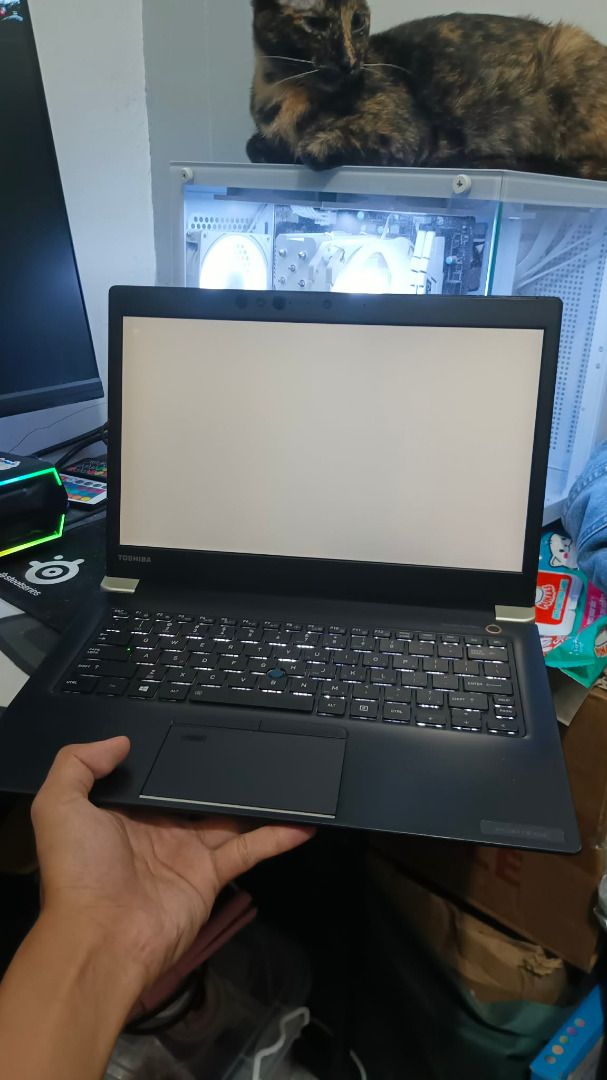 Toshiba Portege X30-D Touchscreen (Category: Laptops & Notebooks) located in Caloocan City. Submitted by wilddog-bcd4 (Listing ID 1438813472, Image 1). Description: 7500 1080p Touchscreen Fingerprint Face Recognition Processor: Intel Core i5-7300U (High-efficiency) RAM: 12GB DDR4 (Upgraded) Storage: 128GB NVMe SSD (Fast boot times) No performance issue Windows 11 pro with lifetime office Baguio/La Trinidad/Pangasinan.