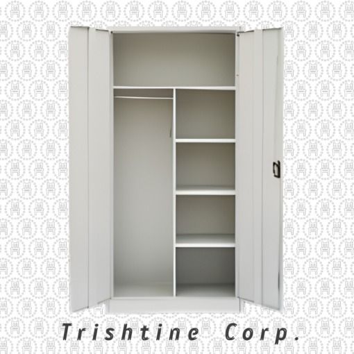 TSCAB-016 | Wardrobe Steel Cabinet (Category: Shelves, Cabinets & Racks) located in Caloocan City. Submitted by trishtine_jim9 (Listing ID 1438735005, Image 1). Description: - Metal wardrobe - Includes hanging rod and shelves - Two-door design - Provides ample storage space - Perfect for clothes and accessories - Ideal for bedrooms and apartments DISCLAIMER: Price is for Posting Purposes Only.