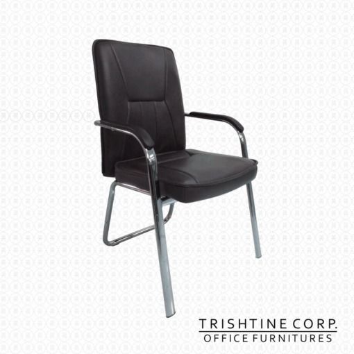 TVIS-055 | Midback Visitor Chair w/ Armrest (Category: Office Furniture & Fixtures) located in Caloocan City. Submitted by trishtine_jim9 (Listing ID 1438697689, Image 1). Description: - Black office chair - With armrests - Padded seat and backrest - Chrome-colored frame - Suitable for office or home - Sleek and modern design DISCLAIMER: Price is for Posting Purposes Only.