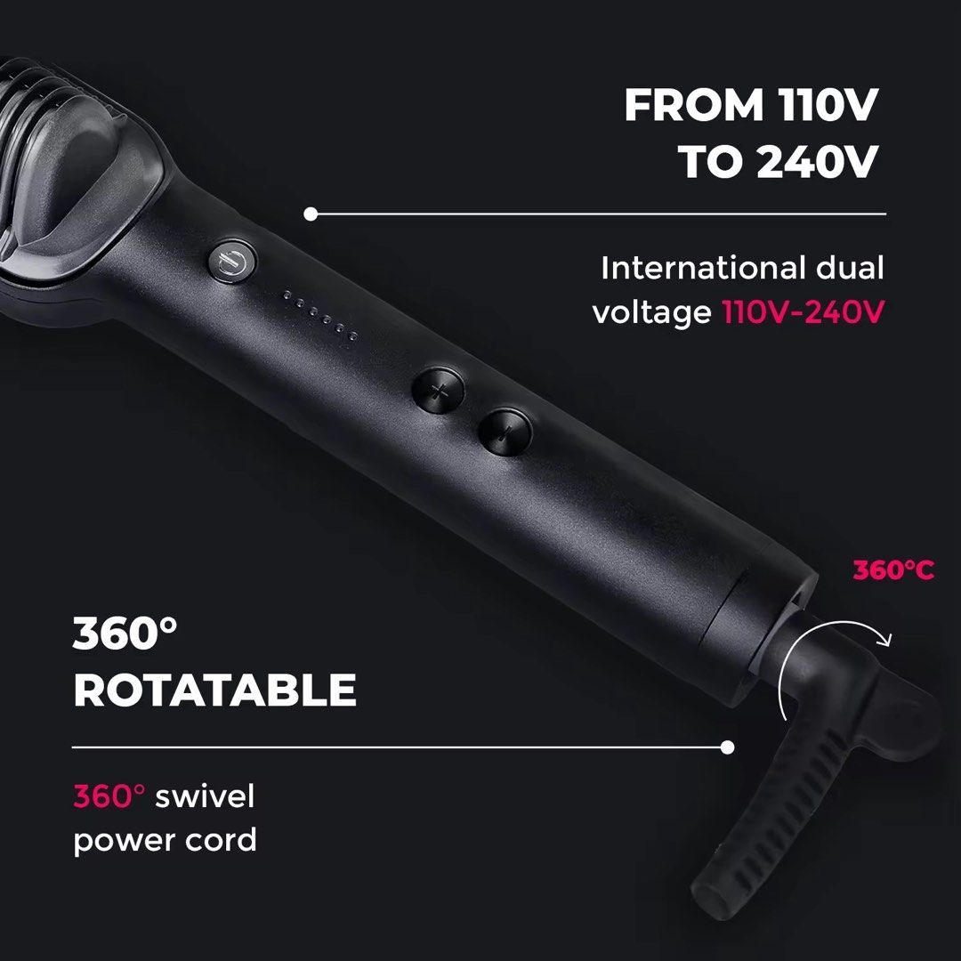 TYMO Ring Hair Straightening Comb (Category: Hair) located in Imus. Submitted by kdeff (Listing ID 1438809283, Image 3). Description: - 360° Rotatable Design for easy styling - 360° Swivel Power Cord - International Dual Voltage: 110V-240V - Heats up to 360°C - Complete inclusions with box Price is still negotiable .
