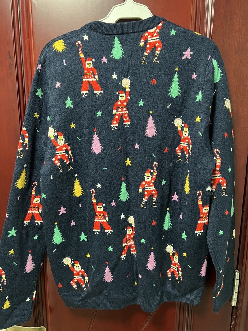 Marks&Spencer Christmas Sweater (black) (Category: Coats, Jackets and Outerwear) located in Manila. Submitted by stzz01 (Listing ID 1438846940, Image 2). Description: unisex. never used..