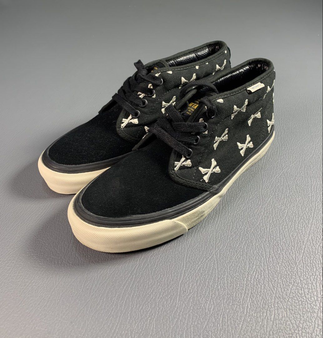 Vans WTAPS X OG Chukka Boot LX 'Bones' (Category: Sneakers) located in Mabalacat. Submitted by vtgmalan (Listing ID 1438855795, Image 1). Description: Vans WTAPS X OG Chukka Boot LX 'Bones' Size : 7 men | 8.5 women Excellent Condition with extra lace.