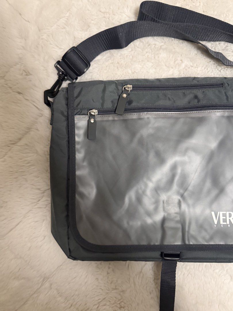 VERSACE VERSUS MEN TWO-WAY STRAP MESSENGER BAG (Category: Sling Bags) located in Cavite. Submitted by _solidolo (Listing ID 1438734049, Image 2). Description: check pics for details.