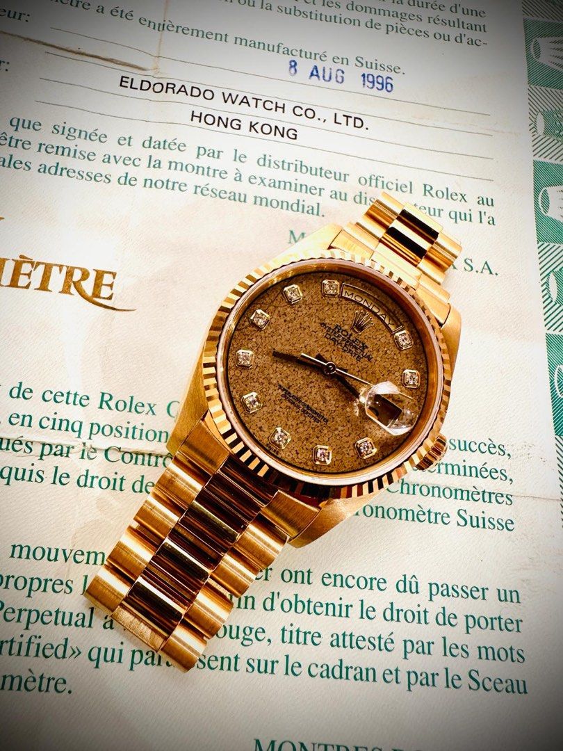 🌈🌈新返貨啦🌈🌈Vintage Rolex DayDate 18238❤️🪨🦖原裝罕有化石面