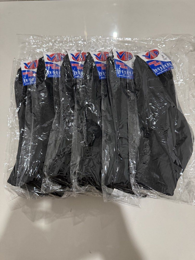 VIP Mid cut socks (White/Black) 6pcs per pack (Category: Socks) located in Taytay. Submitted by exclusivecloset_0 (Listing ID 1438805087, Image 1). Description: .